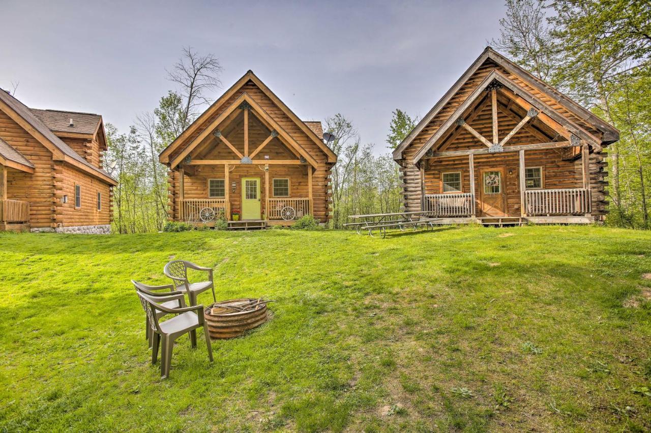 Rothbury Resort Cabin With Fire Pit Golf, Hike And Play! מראה חיצוני תמונה